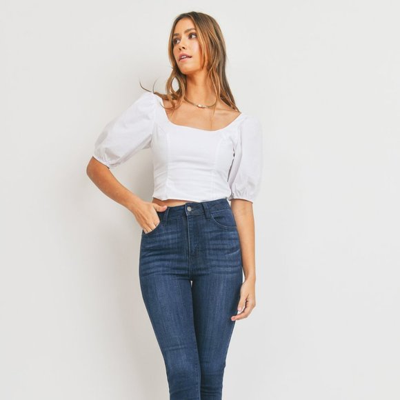 Premium Just USA Skinny Jeans Sz 11 Like New Condition - Picture 16 of 16